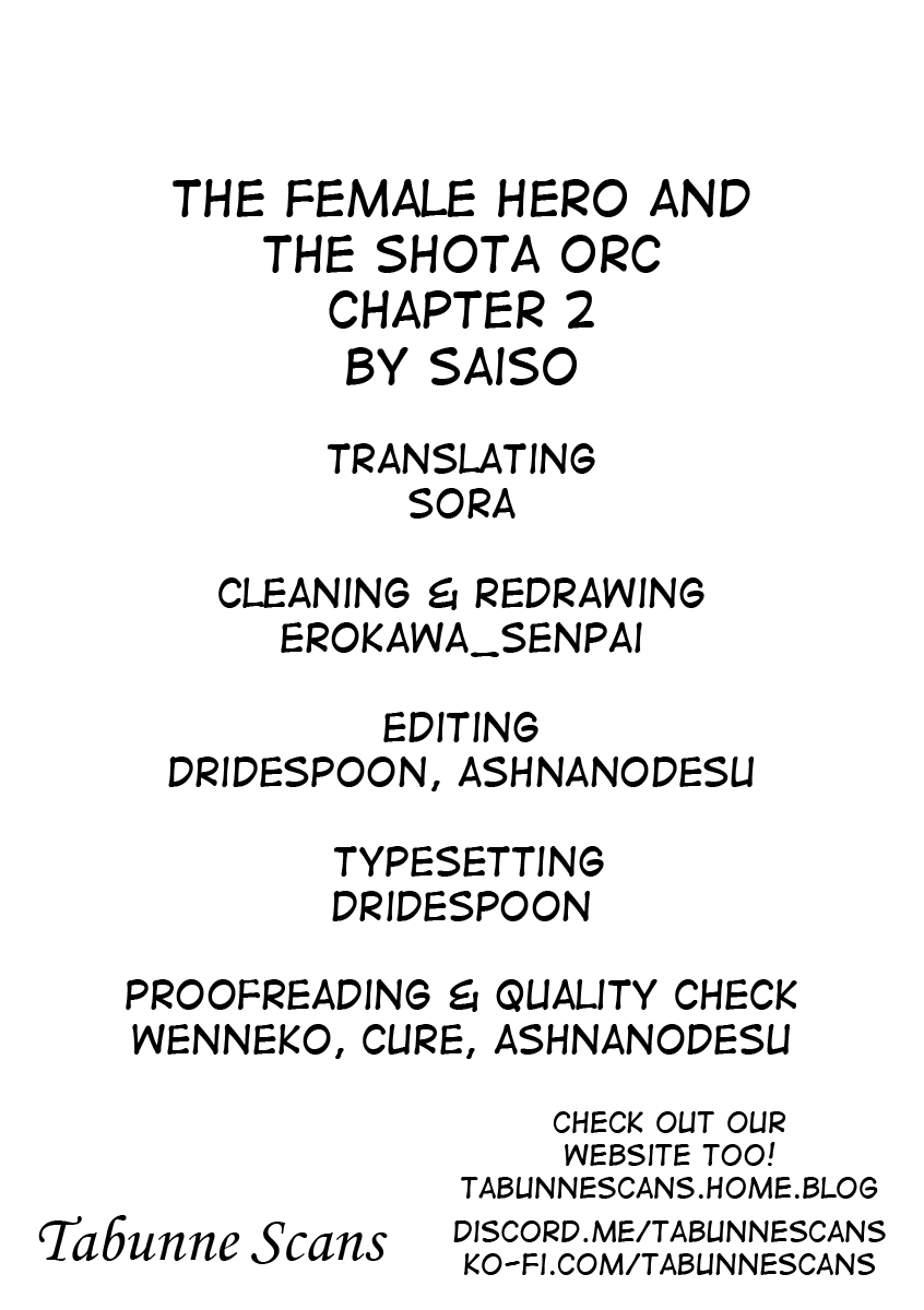 The Female Hero and the Shota Orc Chapter 2 page 4 - Chapter 2