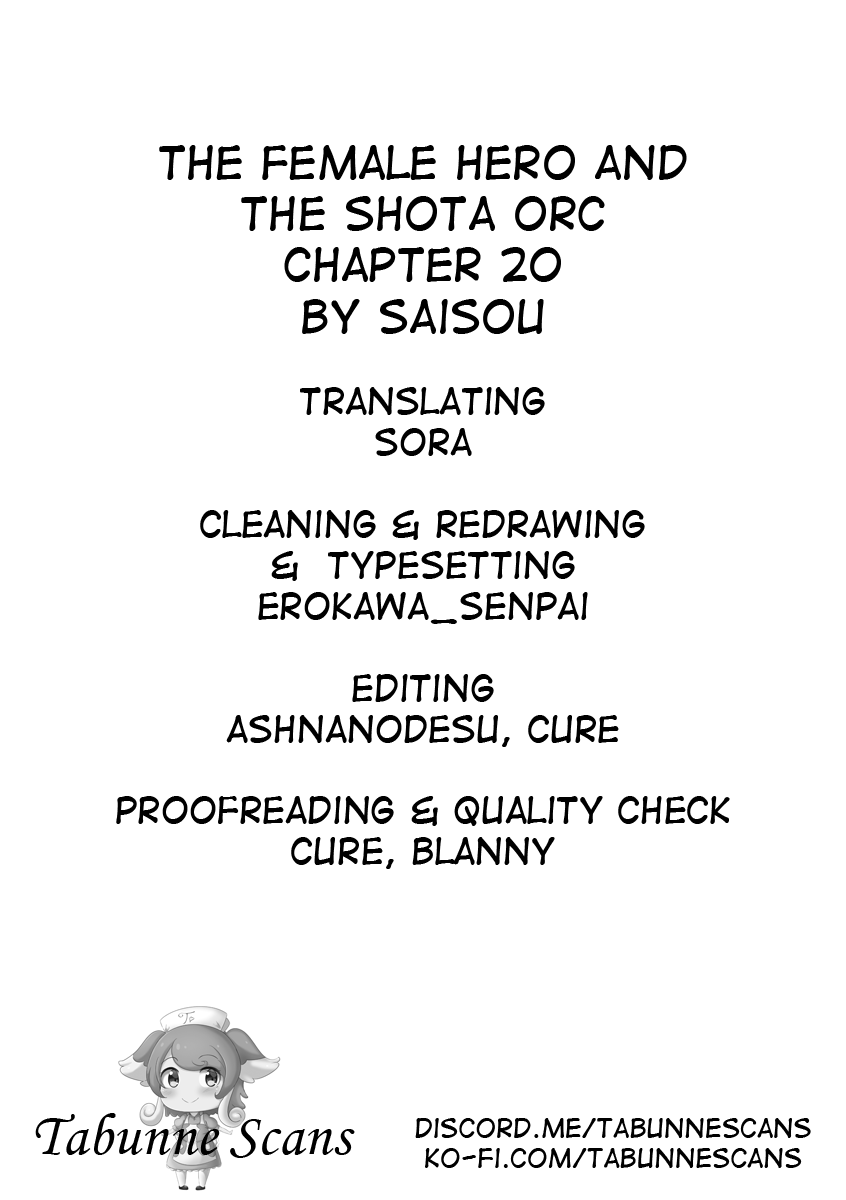 The Female Hero and the Shota Orc Chapter 20 page 5 - Chapter 20