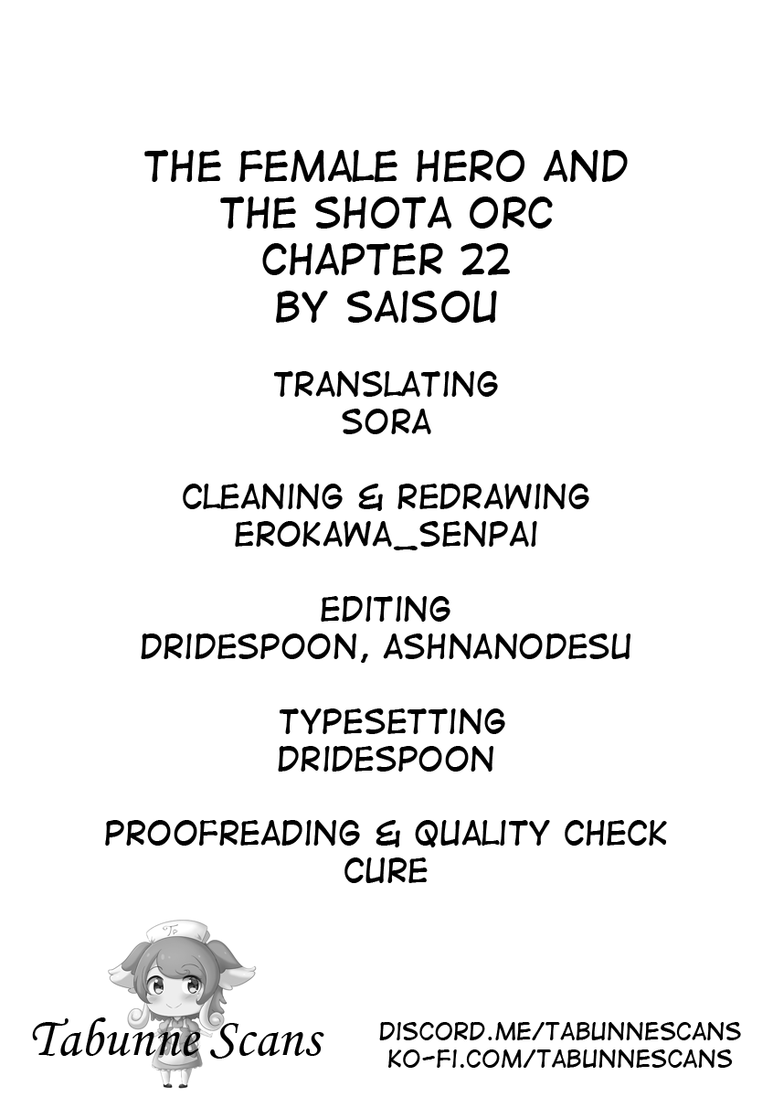 The Female Hero and the Shota Orc Chapter 22 page 4 - Chapter 22