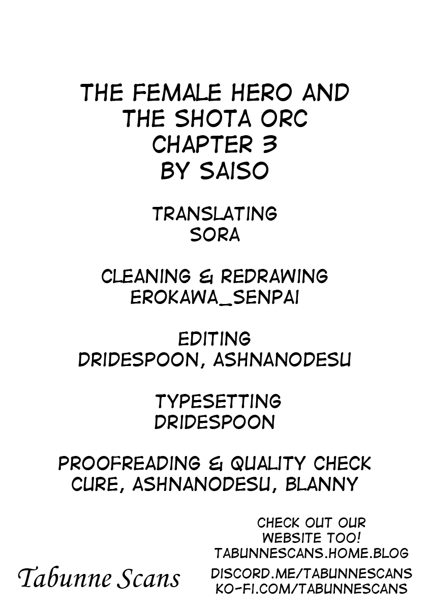 The Female Hero and the Shota Orc Chapter 3 page 5 - Chapter 3