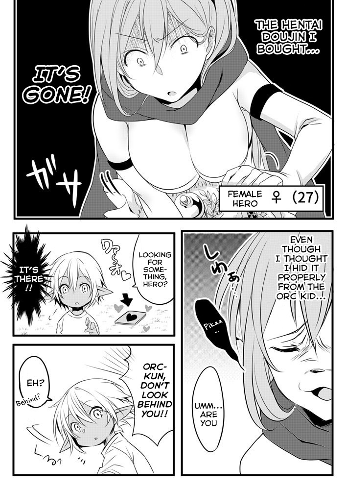 The Female Hero and the Shota Orc Chapter 5 page 1 - Chapter 5