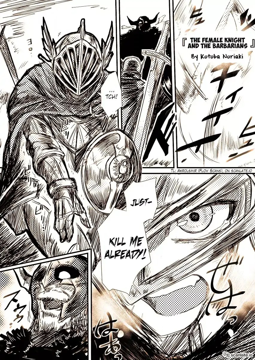 The Female Knight and The Barbarians Chapter 0 page 1 - Chapter: One shot