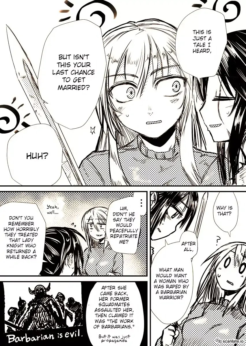 The Female Knight and The Barbarians Chapter 0 page 23 - Chapter: One shot