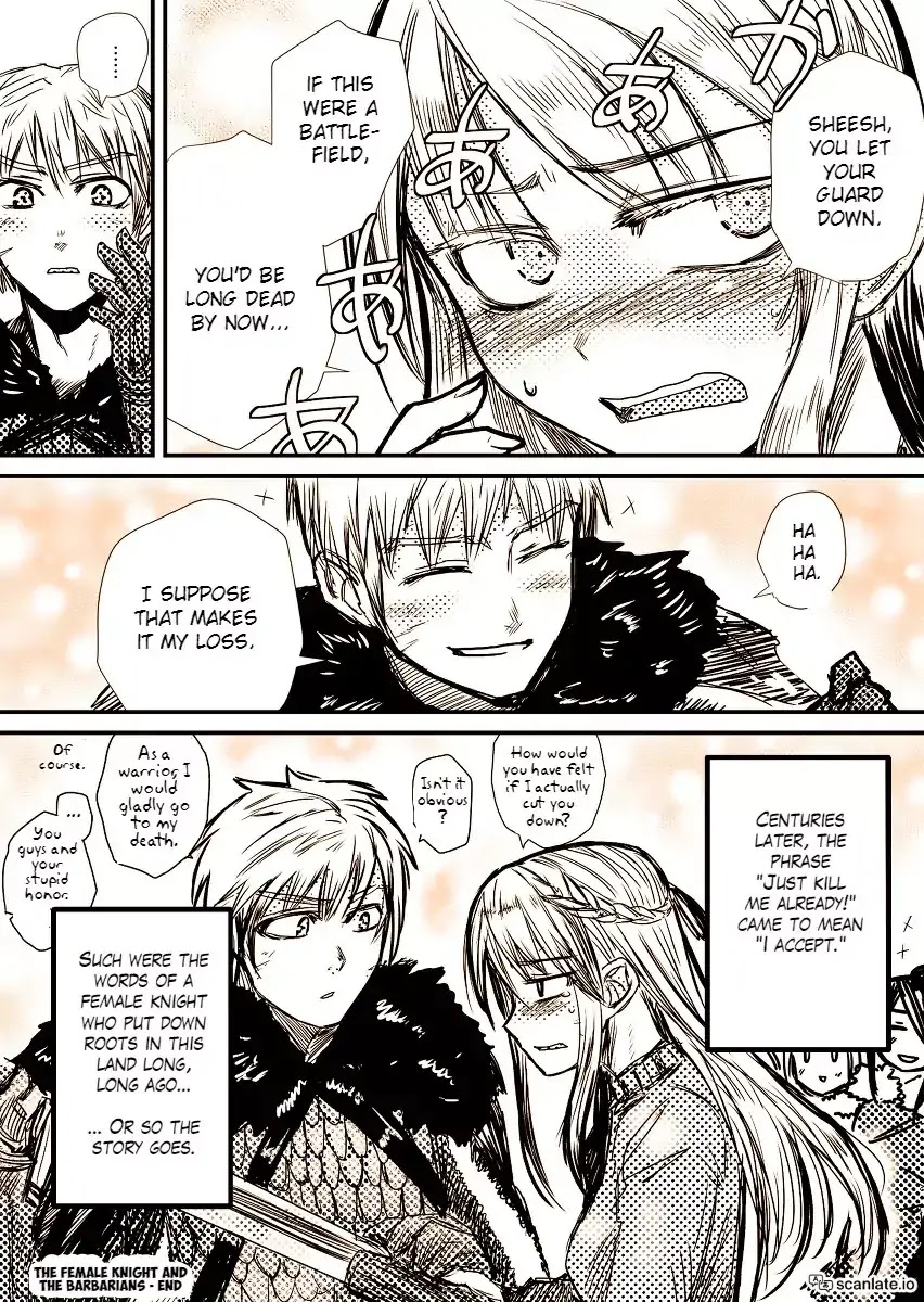 The Female Knight and The Barbarians Chapter 0 page 26 - Chapter: One shot