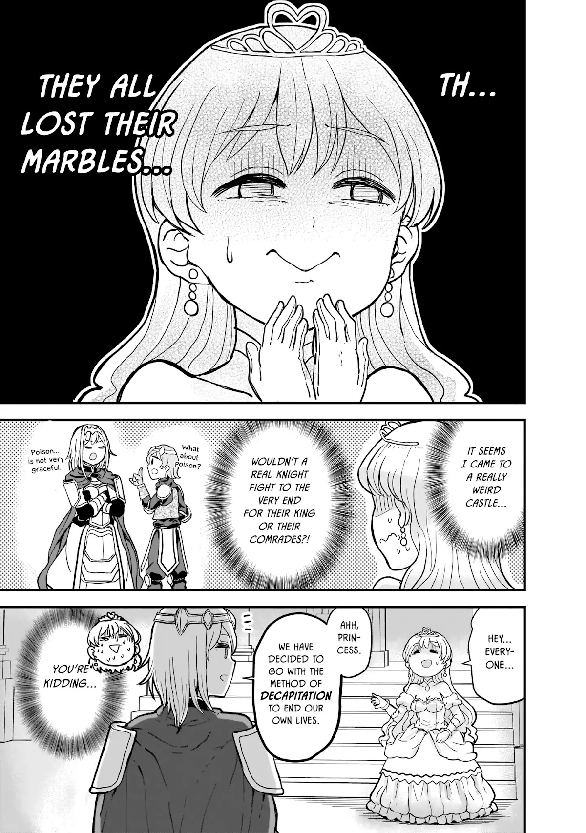 The Female Knight Says, "My Princess, You Must Die." Chapter 1 page 6 - Chapter 1