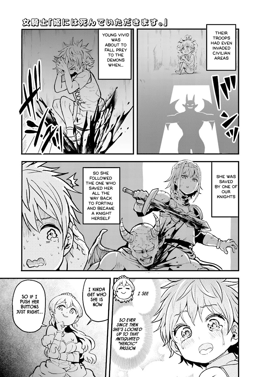 The Female Knight Says, "My Princess, You Must Die." Chapter 10 page 11 - Chapter 10