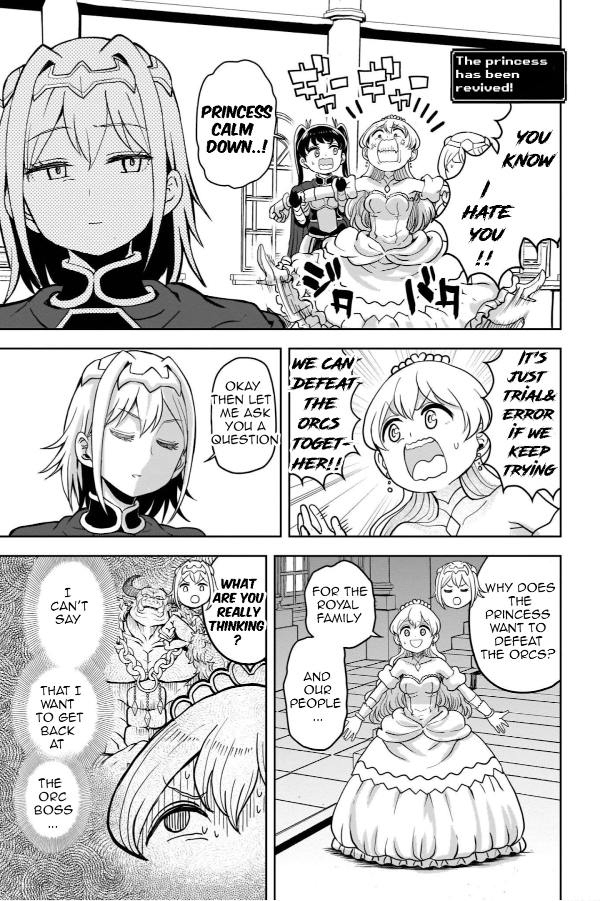 The Female Knight Says, "My Princess, You Must Die." Chapter 12 page 10 - Chapter 12