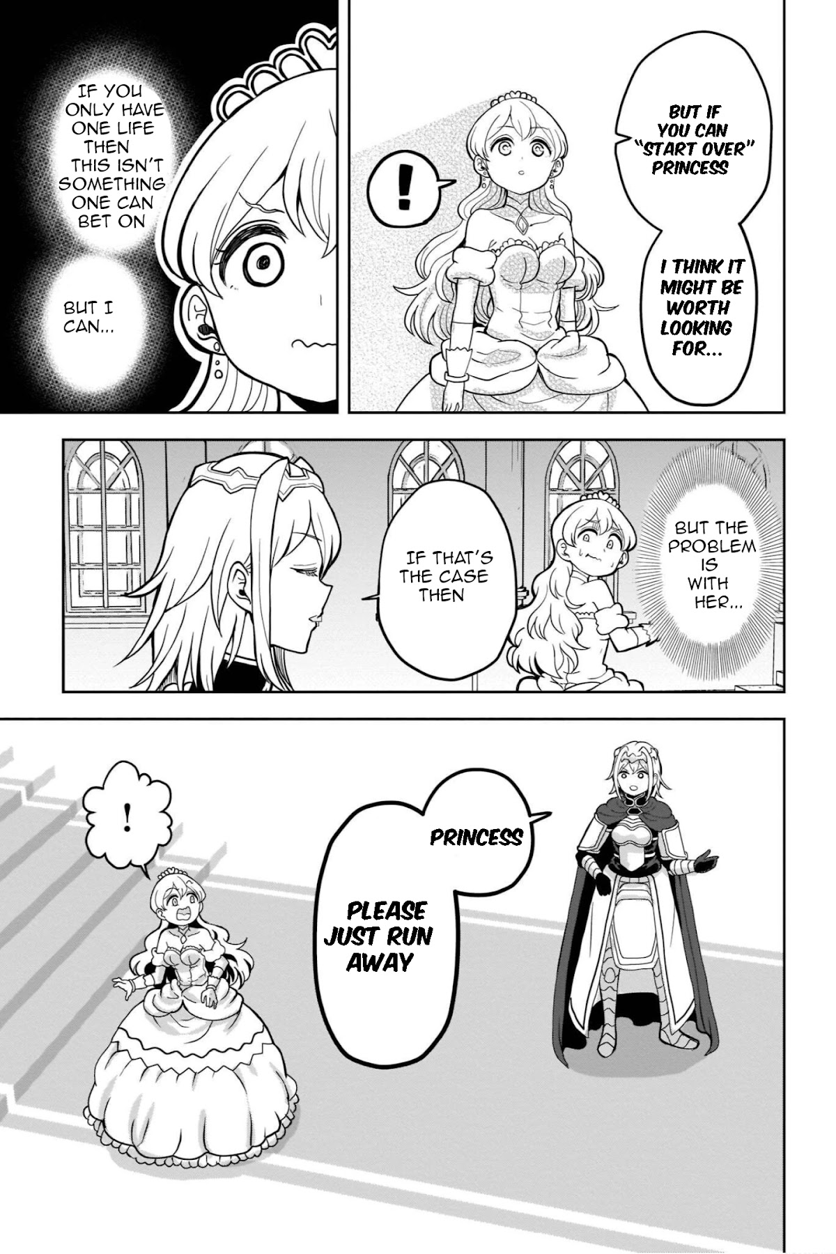 The Female Knight Says, "My Princess, You Must Die." Chapter 12 page 14 - Chapter 12