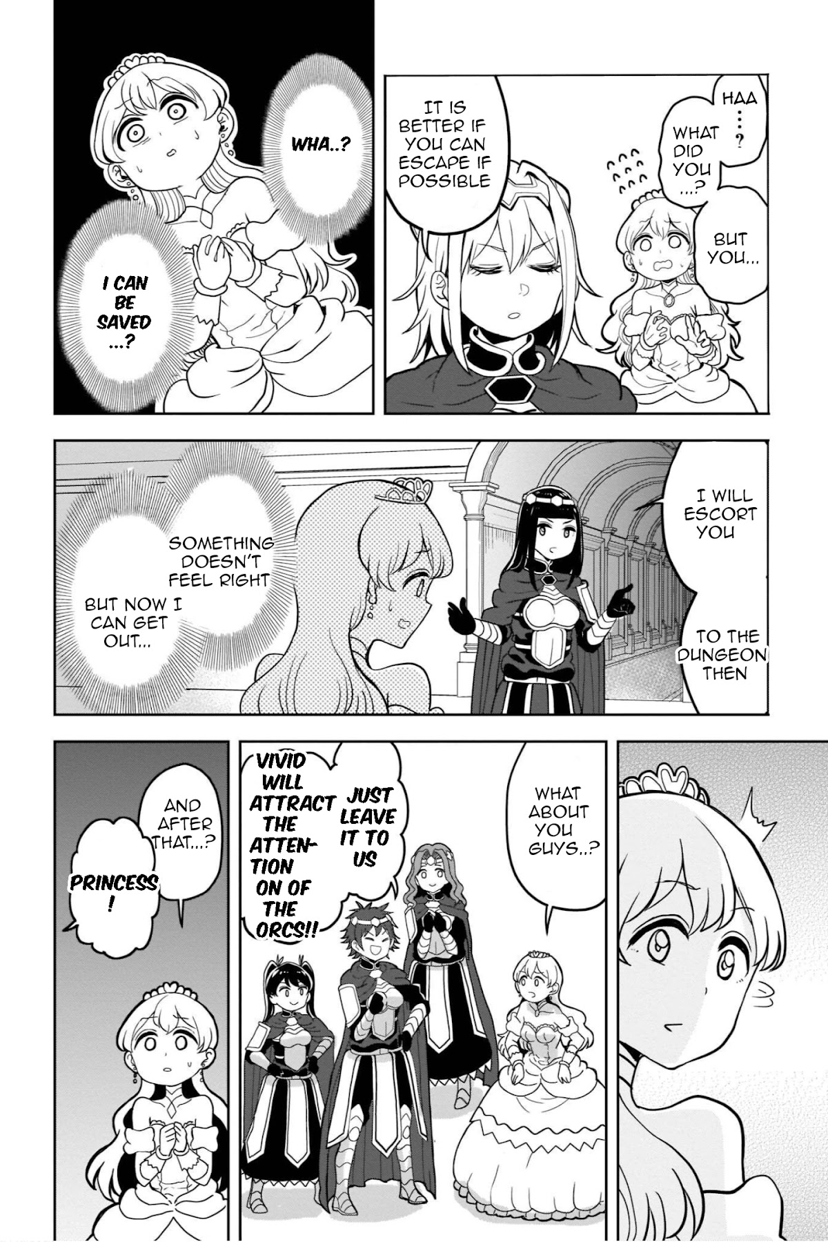 The Female Knight Says, "My Princess, You Must Die." Chapter 12 page 15 - Chapter 12