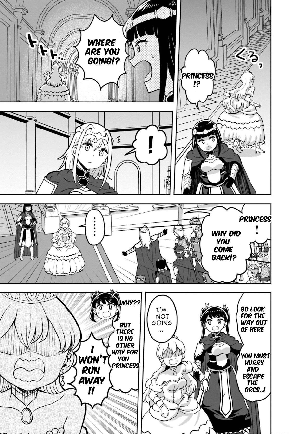 The Female Knight Says, "My Princess, You Must Die." Chapter 12 page 18 - Chapter 12