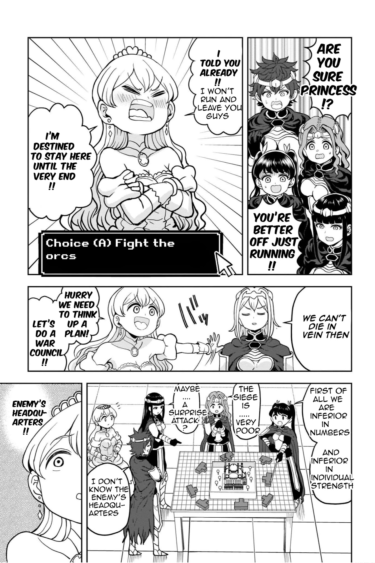 The Female Knight Says, "My Princess, You Must Die." Chapter 13 page 8 - Chapter 13
