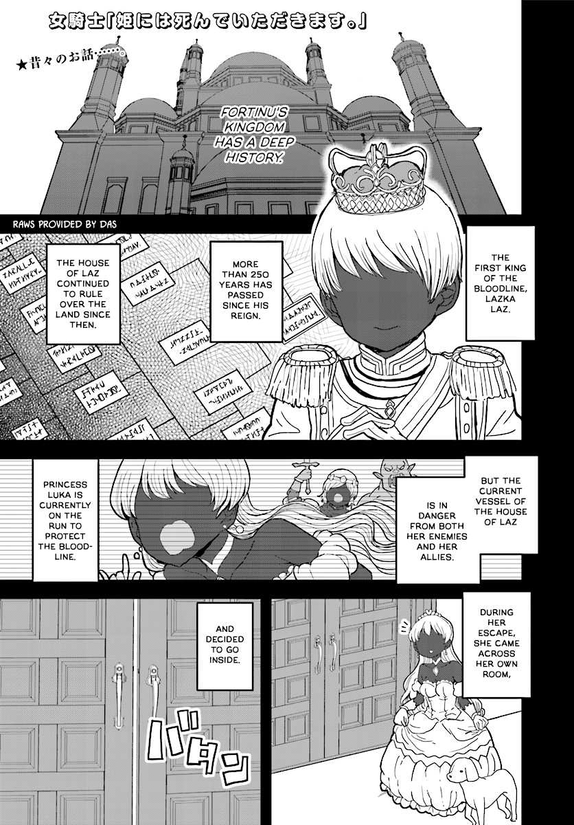 The Female Knight Says, "My Princess, You Must Die." Chapter 5 page 1 - Chapter 5