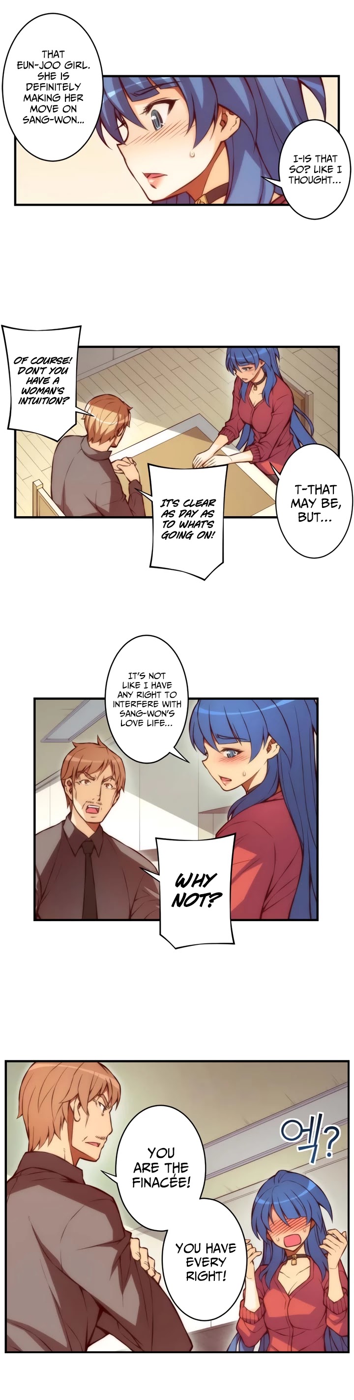 The Fiancees Live Together Chapter 37 page 8 - Chapter 37: Love Traingle?