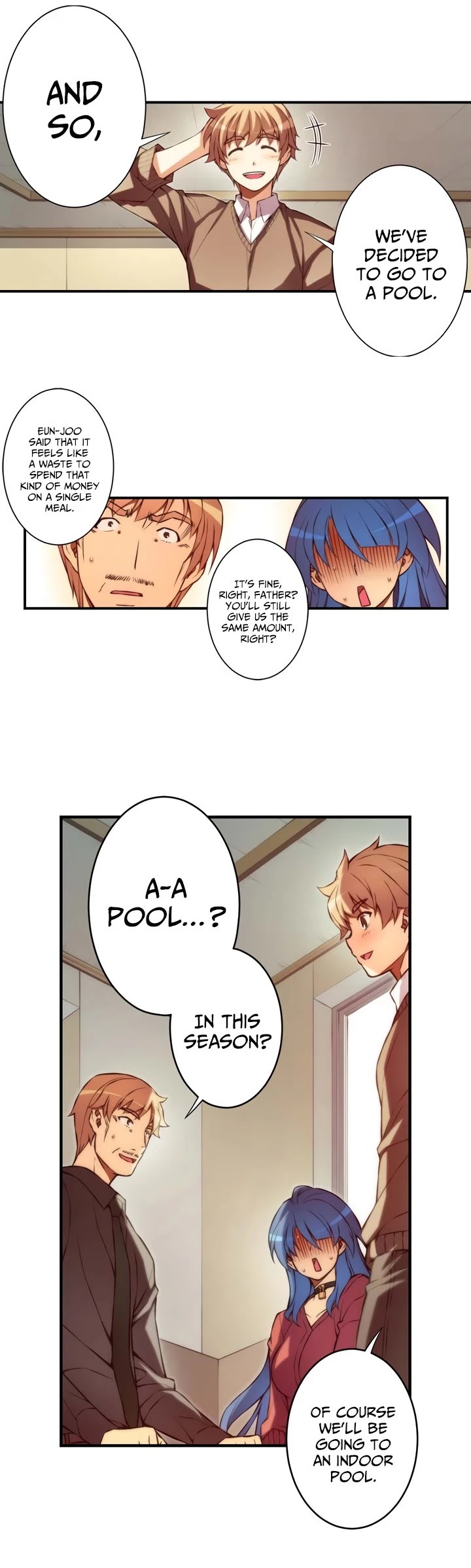 The Fiancees Live Together Chapter 39 page 8 - Chapter 39: Double Date (2)