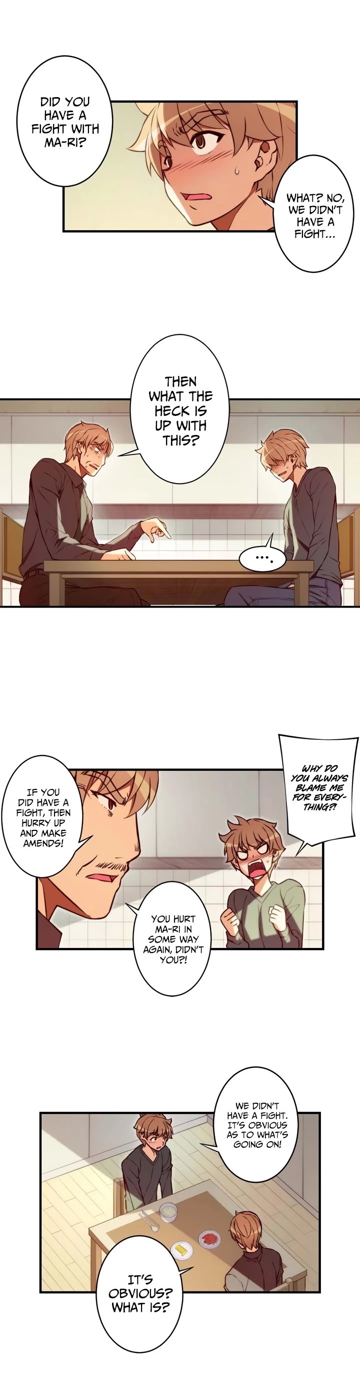 The Fiancees Live Together Chapter 46 page 3 - Chapter 46: Ma-ri is Angry