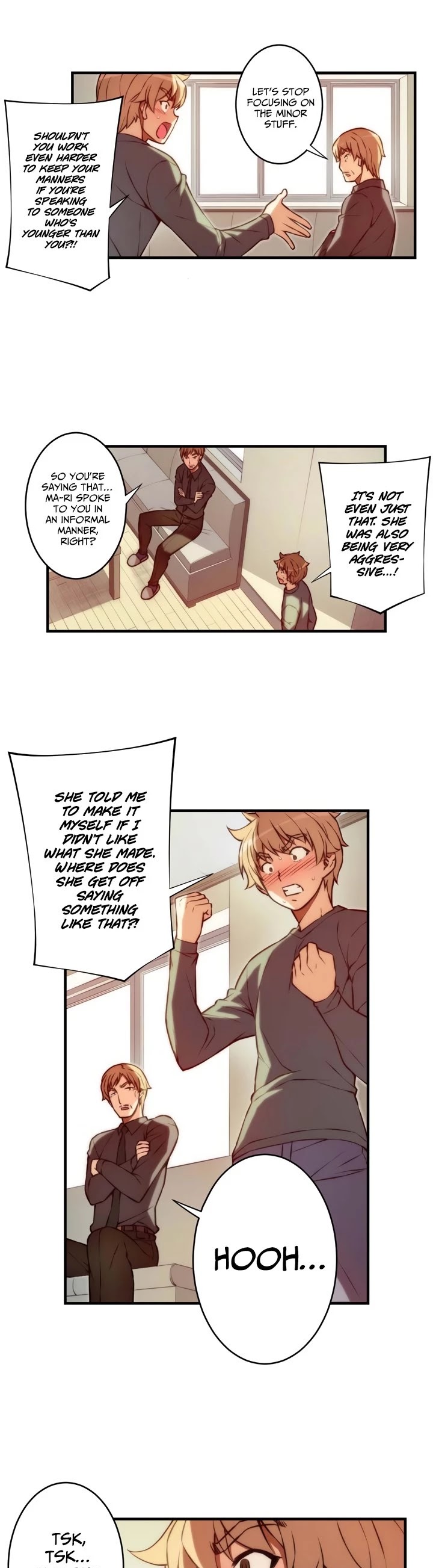 The Fiancees Live Together Chapter 47 page 4 - Chapter 47: Noona's Rage