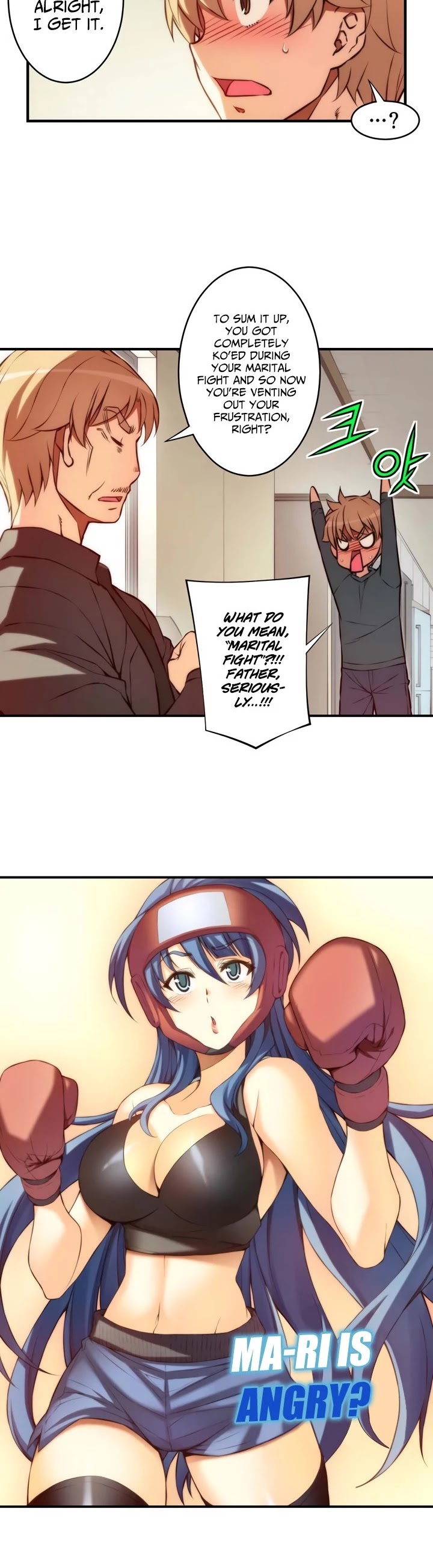 The Fiancees Live Together Chapter 47 page 5 - Chapter 47: Noona's Rage