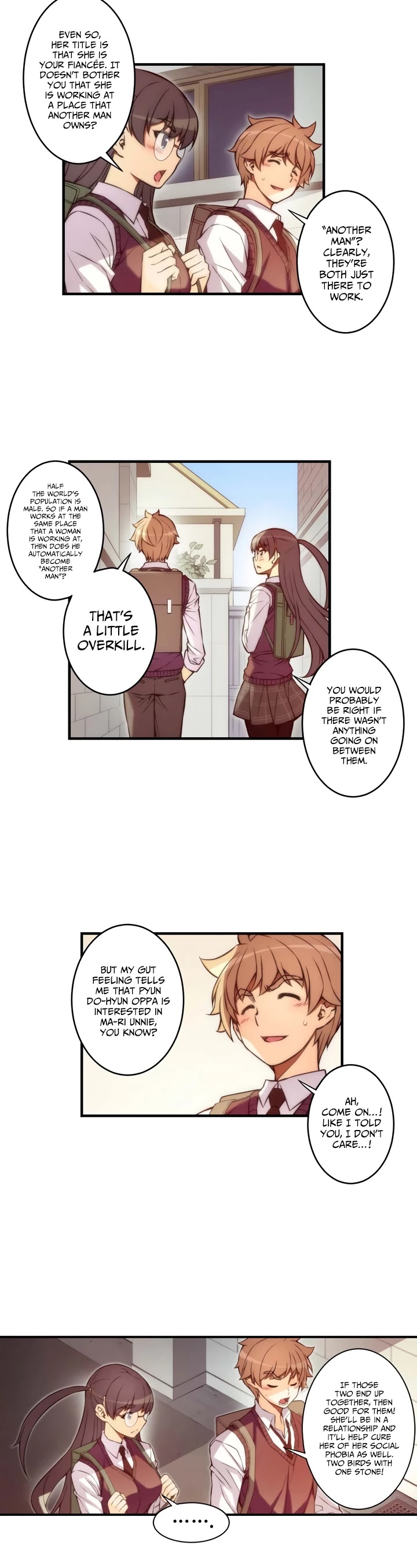 The Fiancees Live Together Chapter 52 page 3 - Chapter 52: The Fiancee's Line of Permission (2)
