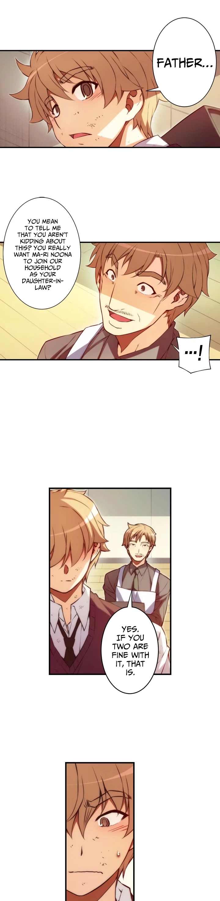 The Fiancees Live Together Chapter 56 page 10 - Chapter 56: Sang-won's Heart