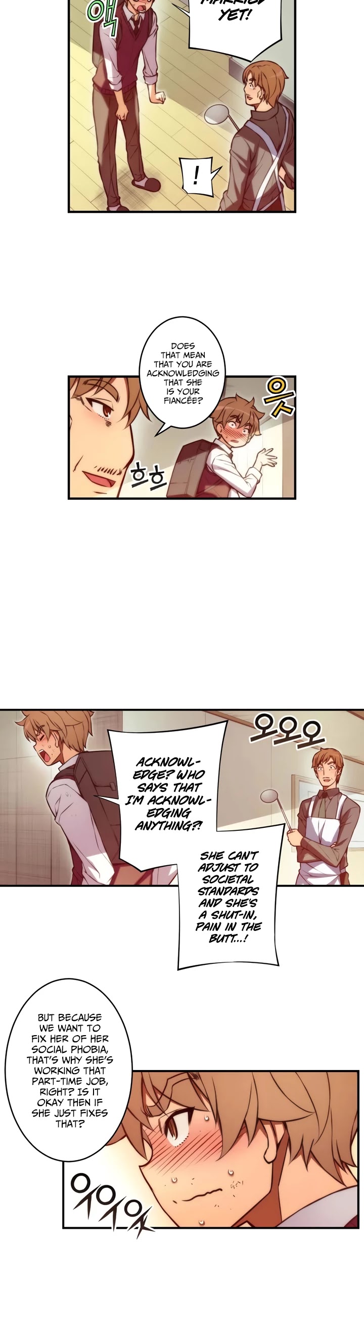 The Fiancees Live Together Chapter 56 page 3 - Chapter 56: Sang-won's Heart