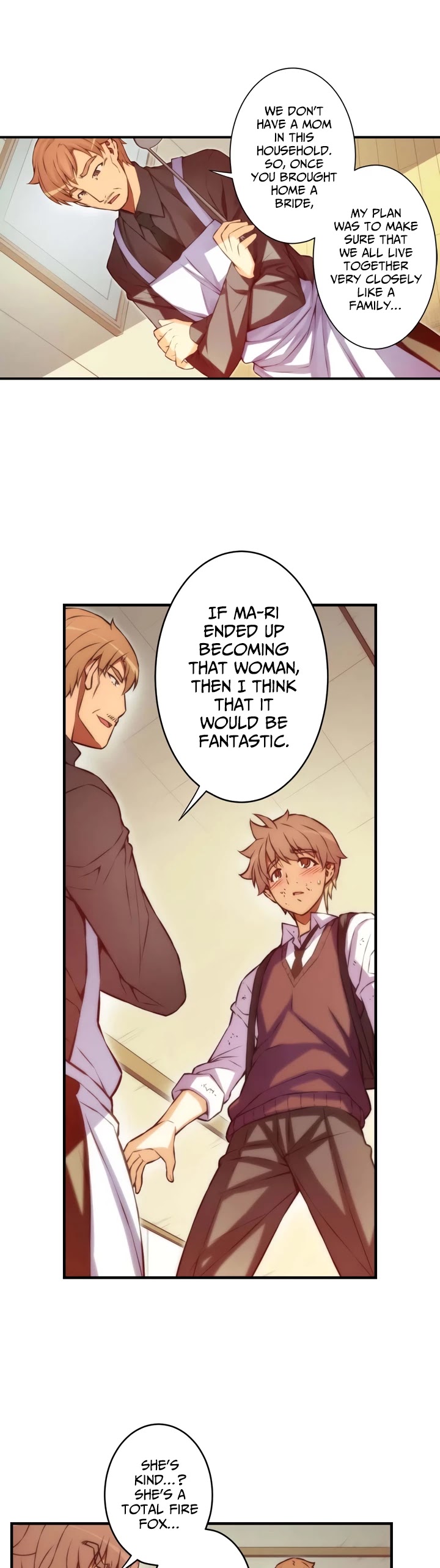 The Fiancees Live Together Chapter 56 page 8 - Chapter 56: Sang-won's Heart