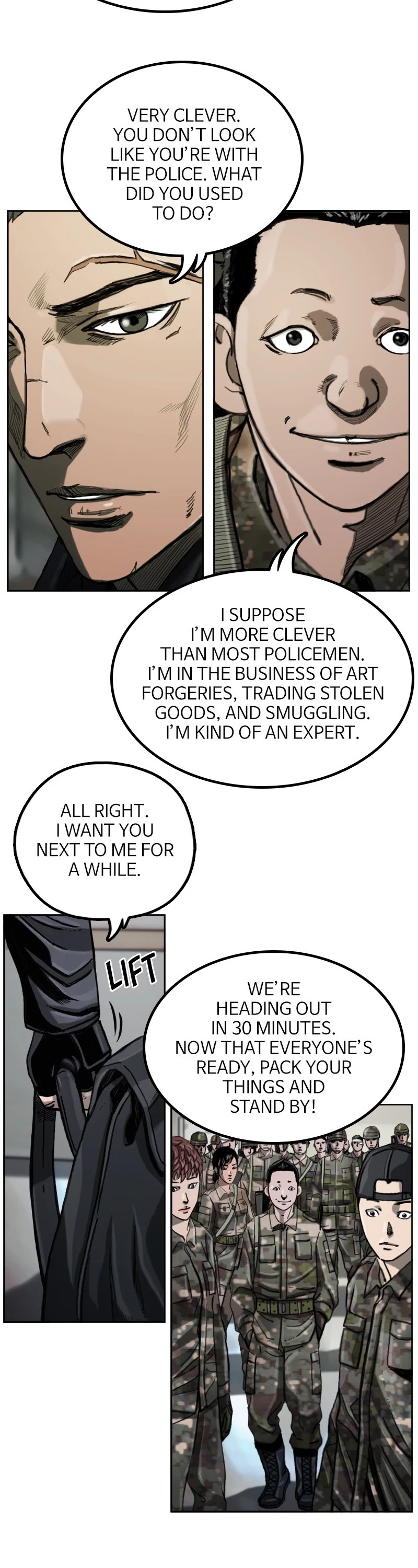 The First Hunter Chapter 9 page 22 - Chapter 9: Episode 9