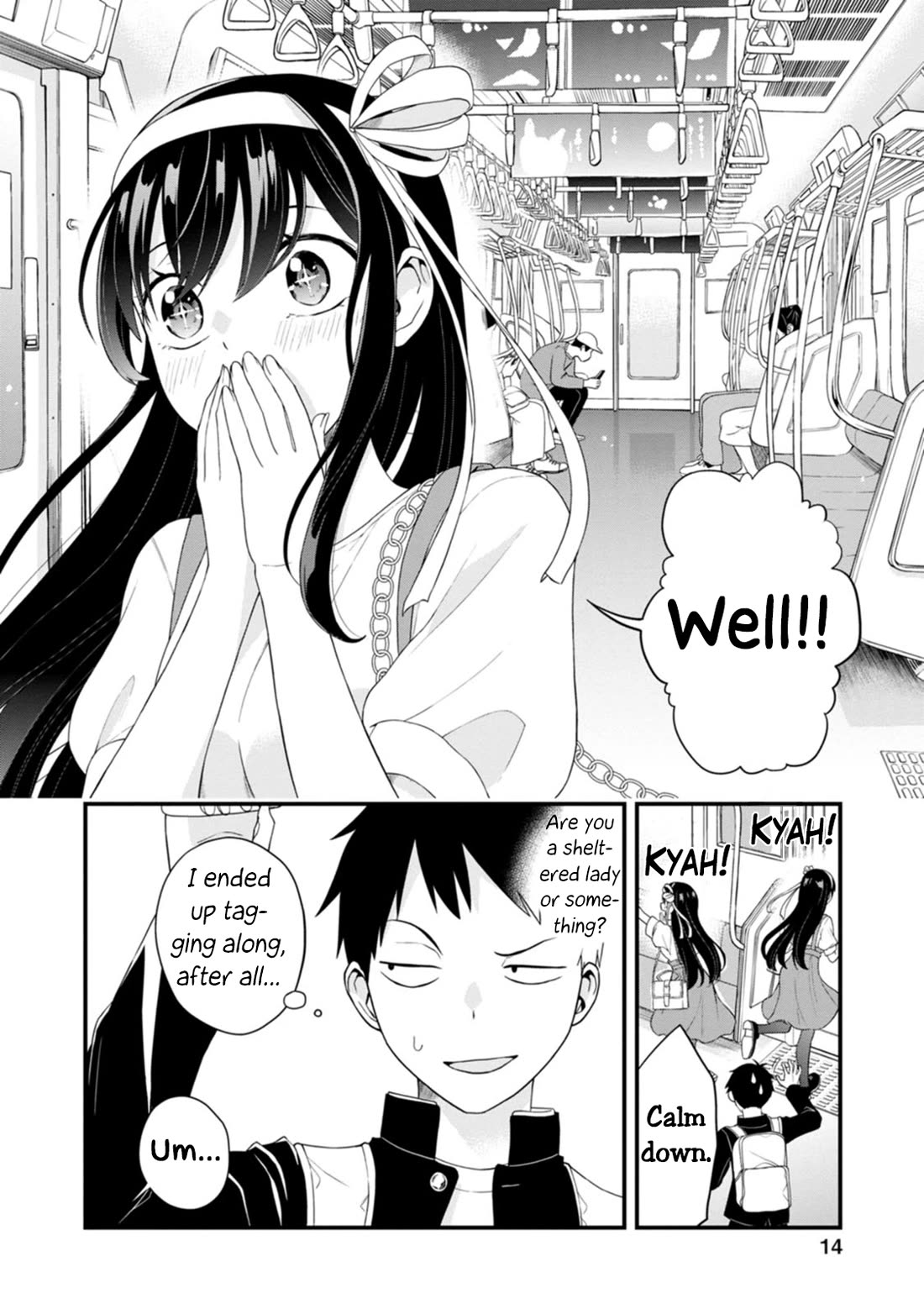 The First Times' Lady Chapter 1 page 11 - Chapter 1: First Train Ride