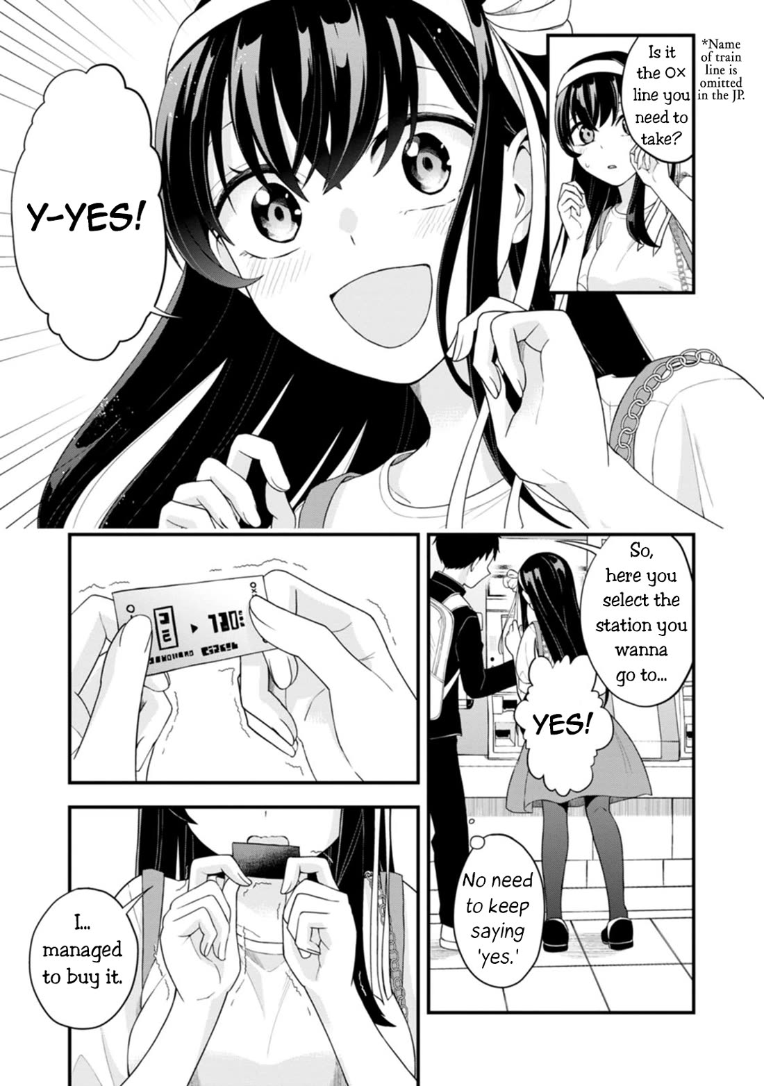 The First Times' Lady Chapter 1 page 6 - Chapter 1: First Train Ride