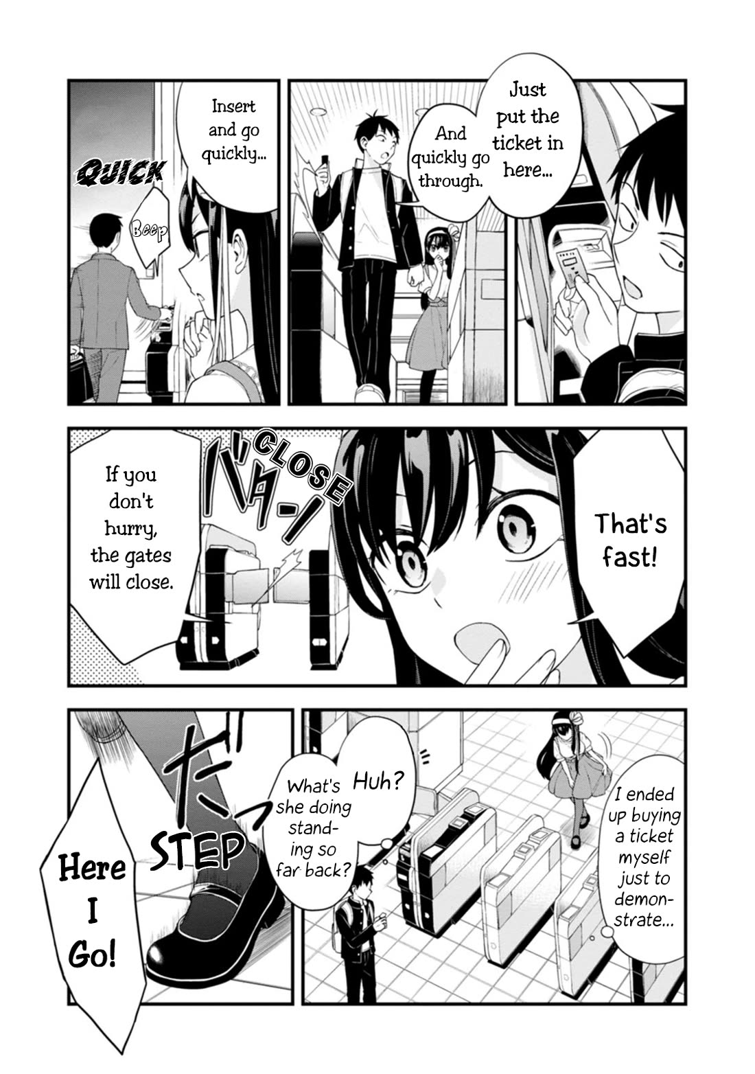 The First Times' Lady Chapter 1 page 8 - Chapter 1: First Train Ride