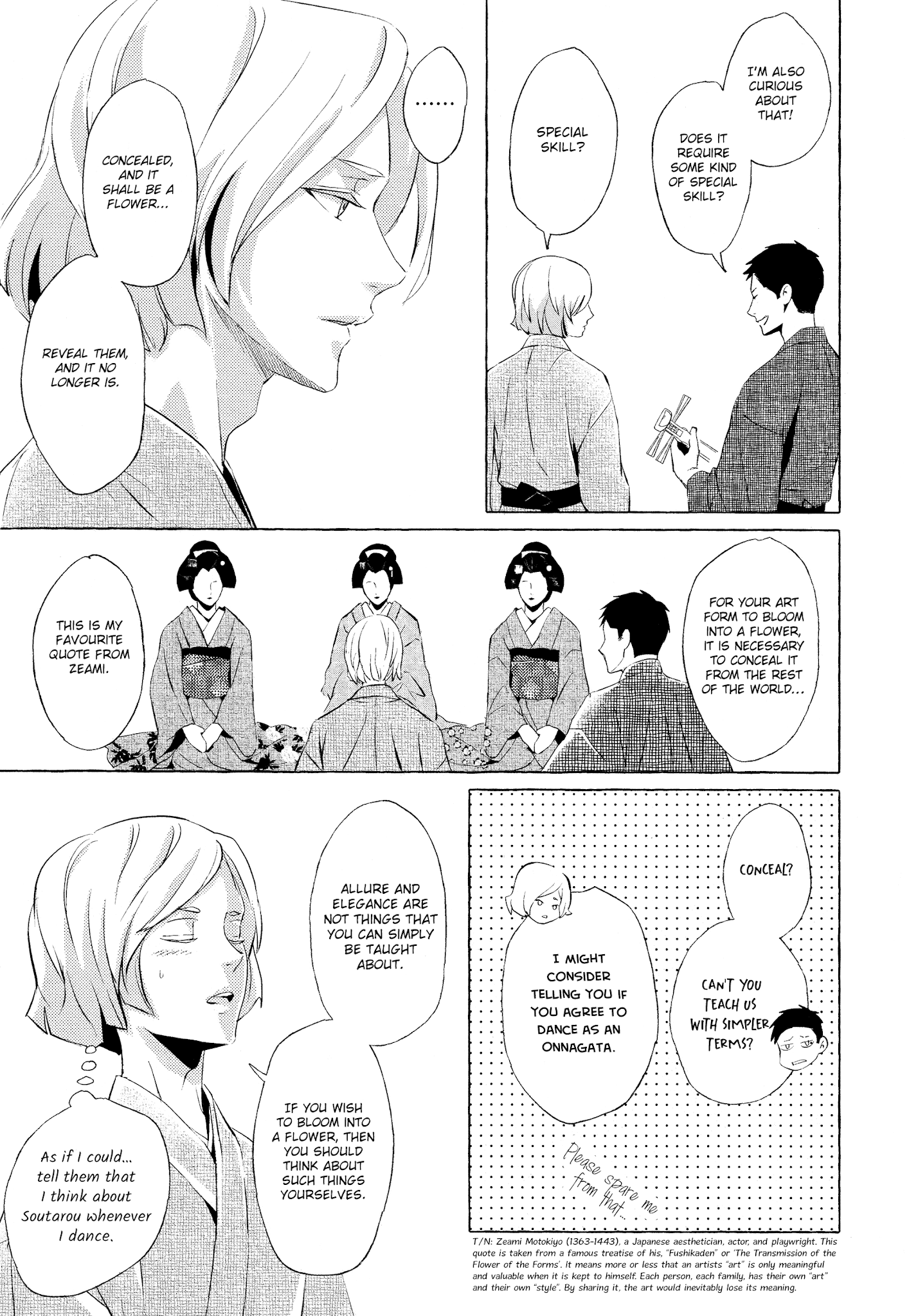 The Flower That Seems To Truly Dance Chapter 3 page 34 - Chapter 3