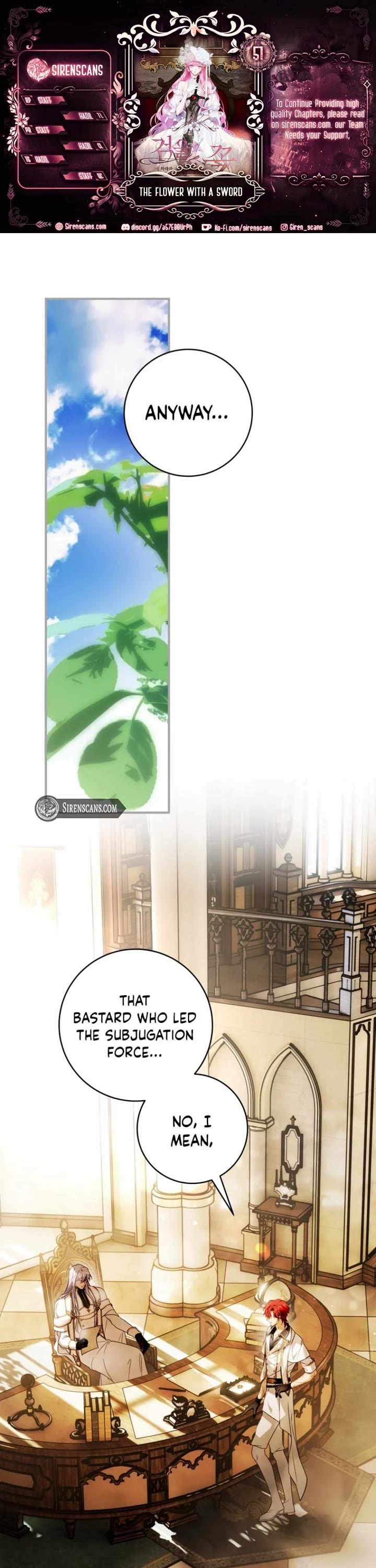 The Flower That Wields a Sword Chapter 51 page 1 - Chapter 51