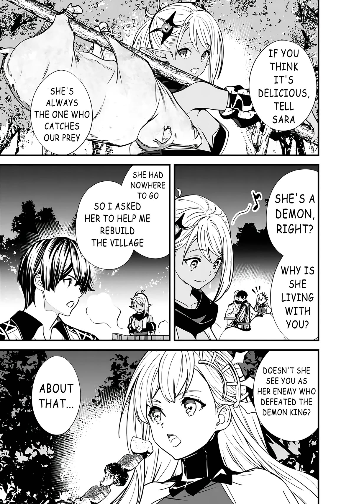 The Former Hero Wants To Live Peacefully Chapter 10 page 11 - Chapter 10: The Hero Invites to Dinner