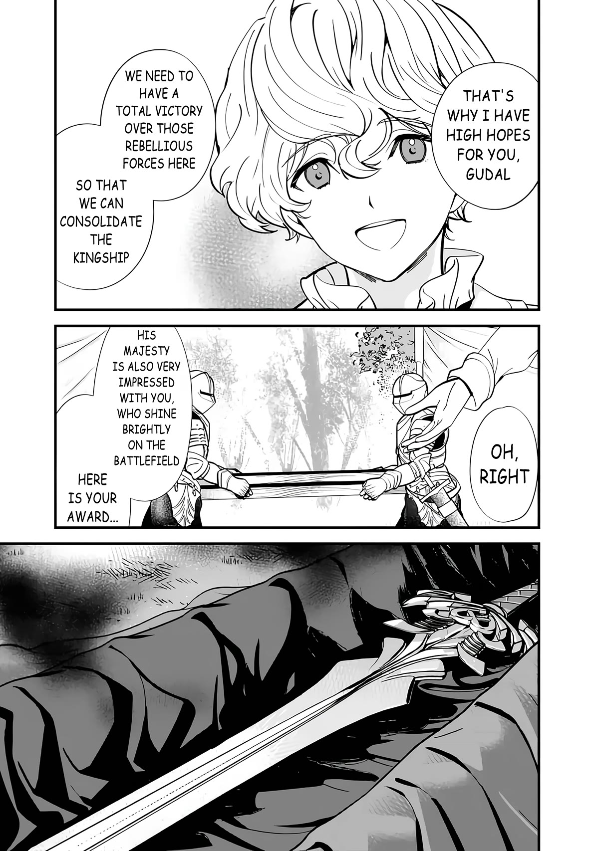 The Former Hero Wants To Live Peacefully Chapter 14 page 7 - Chapter 14: The Hero Meets Gudal Again