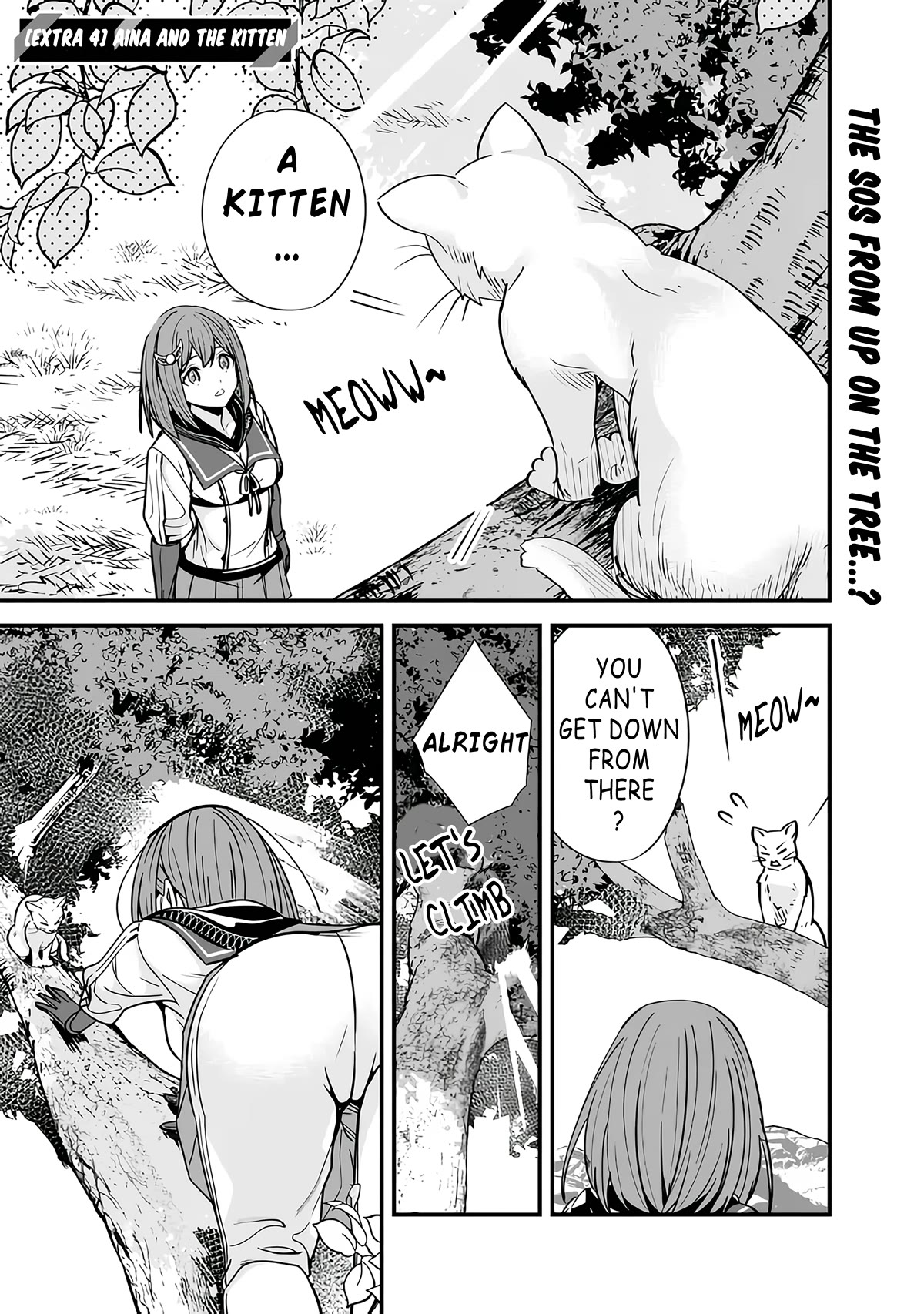 The Former Hero Wants To Live Peacefully Chapter 17.5 page 1 - Chapter 17.5: Extra 4: Aina And the Kitten