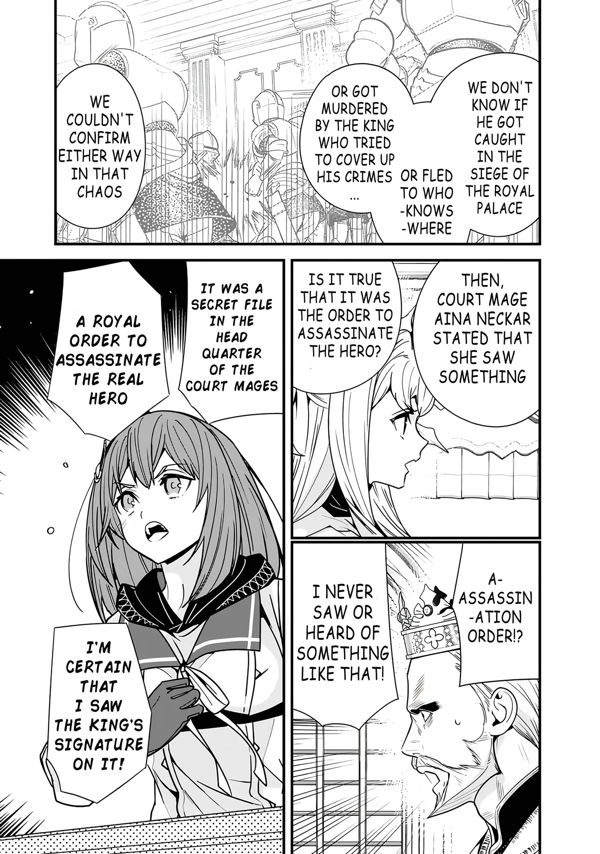 The Former Hero Wants To Live Peacefully Chapter 19 page 4 - Chapter 19: The Hero Takes Care Of The Conviction
