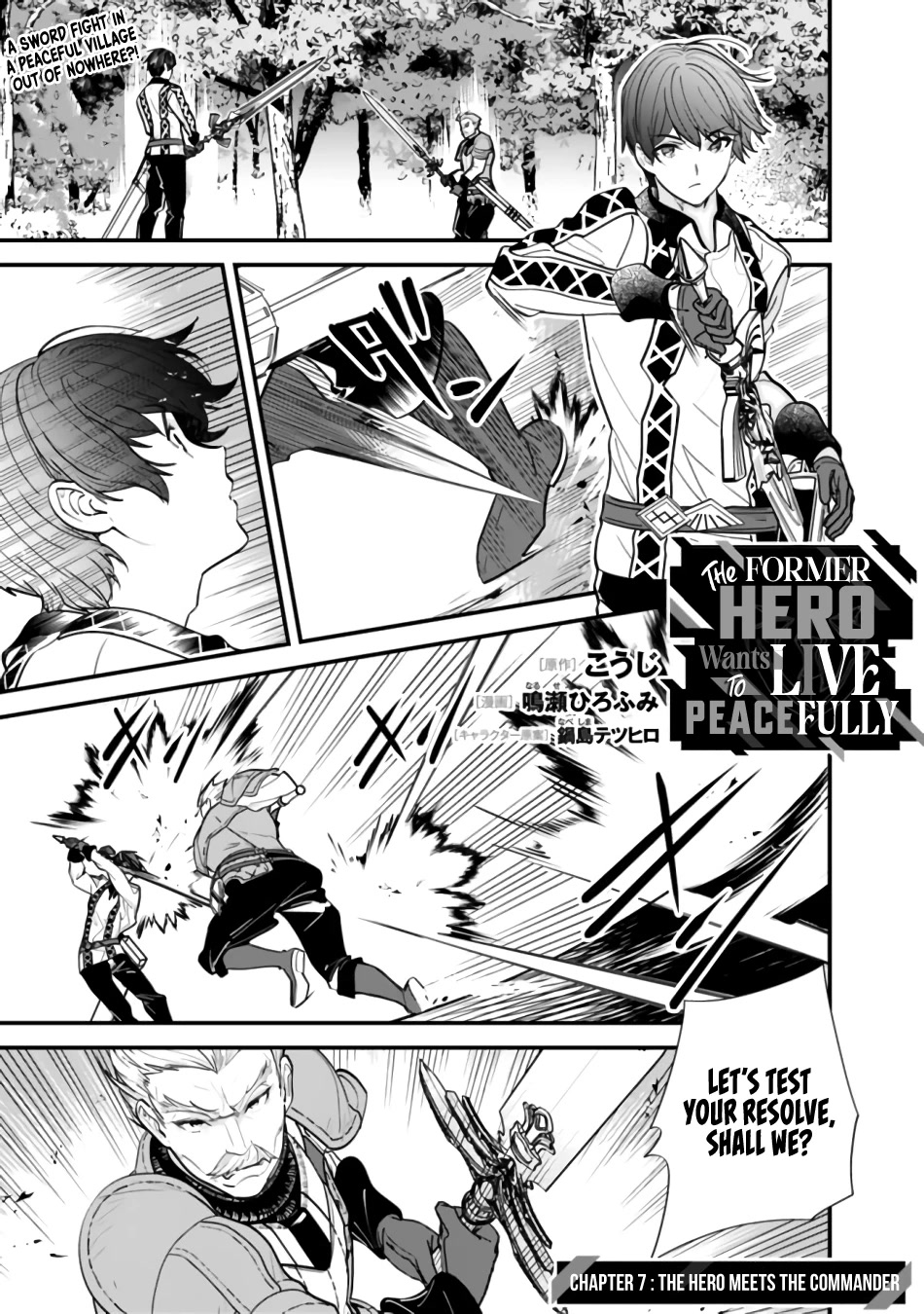 The Former Hero Wants To Live Peacefully Chapter 7 page 2 - Chapter 7