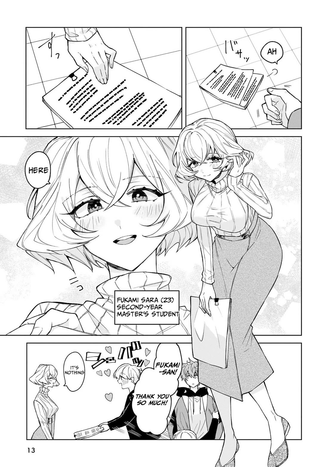 The Former Magical Girl Wants to Know Love Chapter 1 page 11 - Chapter 1: The Senpai I admire is...