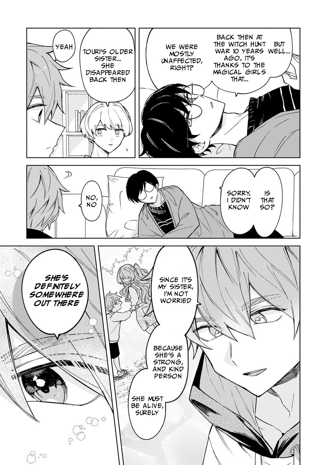 The Former Magical Girl Wants to Know Love Chapter 1 page 17 - Chapter 1: The Senpai I admire is...