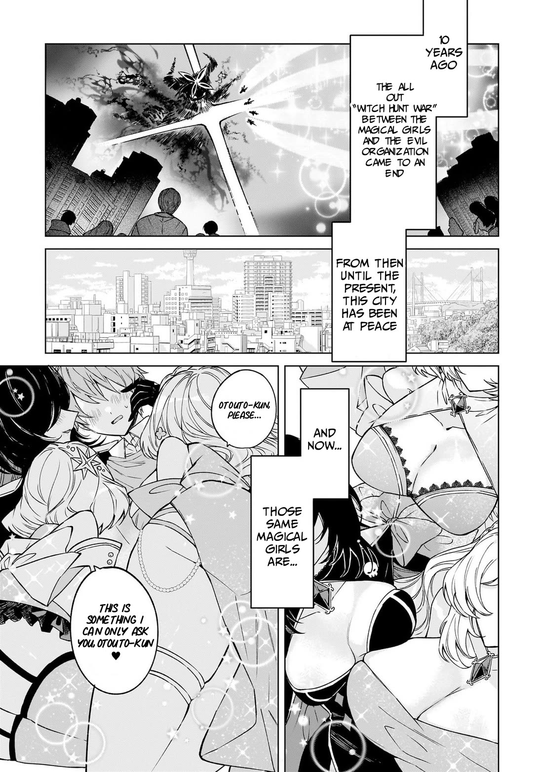The Former Magical Girl Wants to Know Love Chapter 1 page 4 - Chapter 1: The Senpai I admire is...