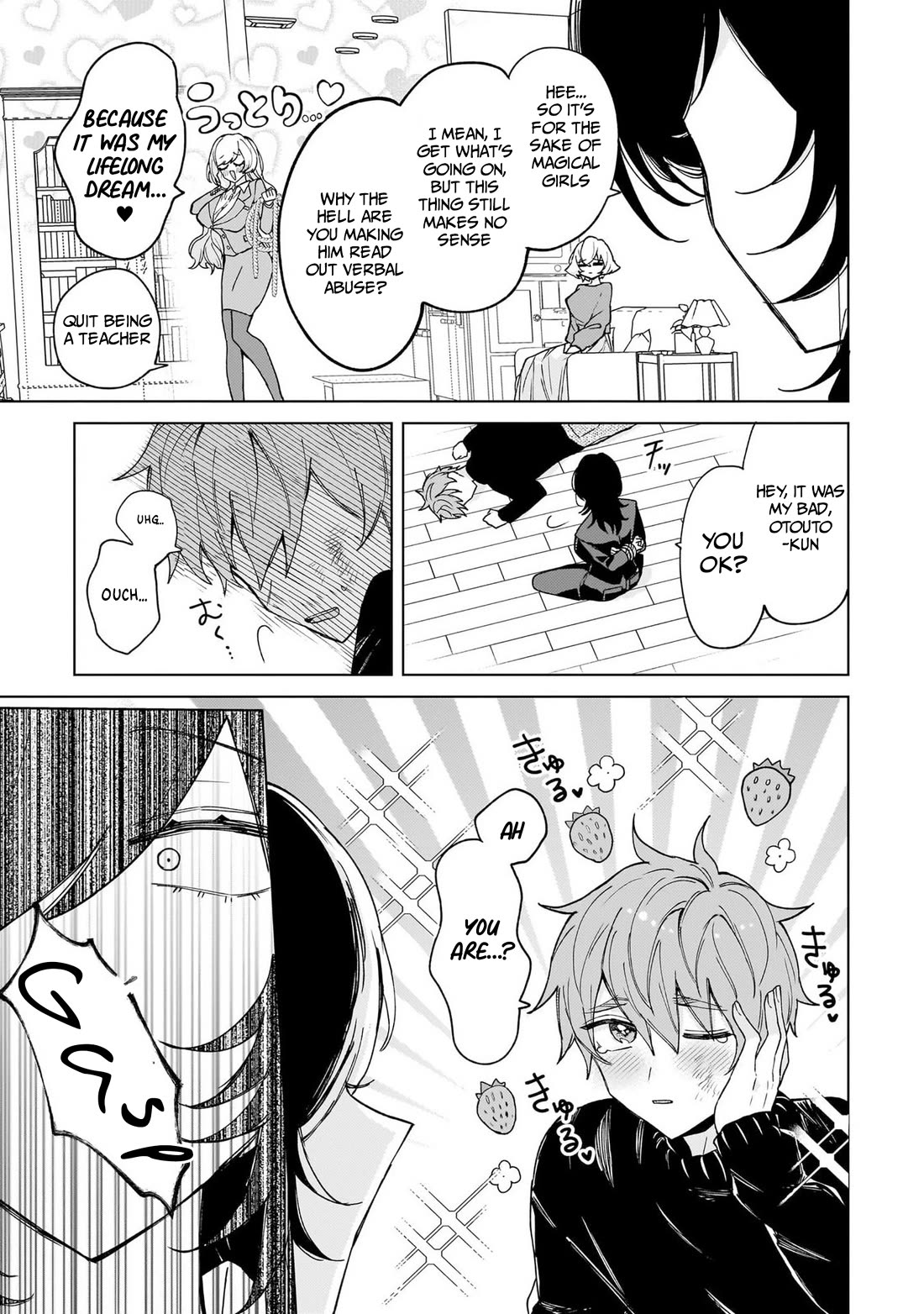 The Former Magical Girl Wants to Know Love Chapter 3 page 3 - Chapter 3: The Darkness of the Corporate Slave Onee-san