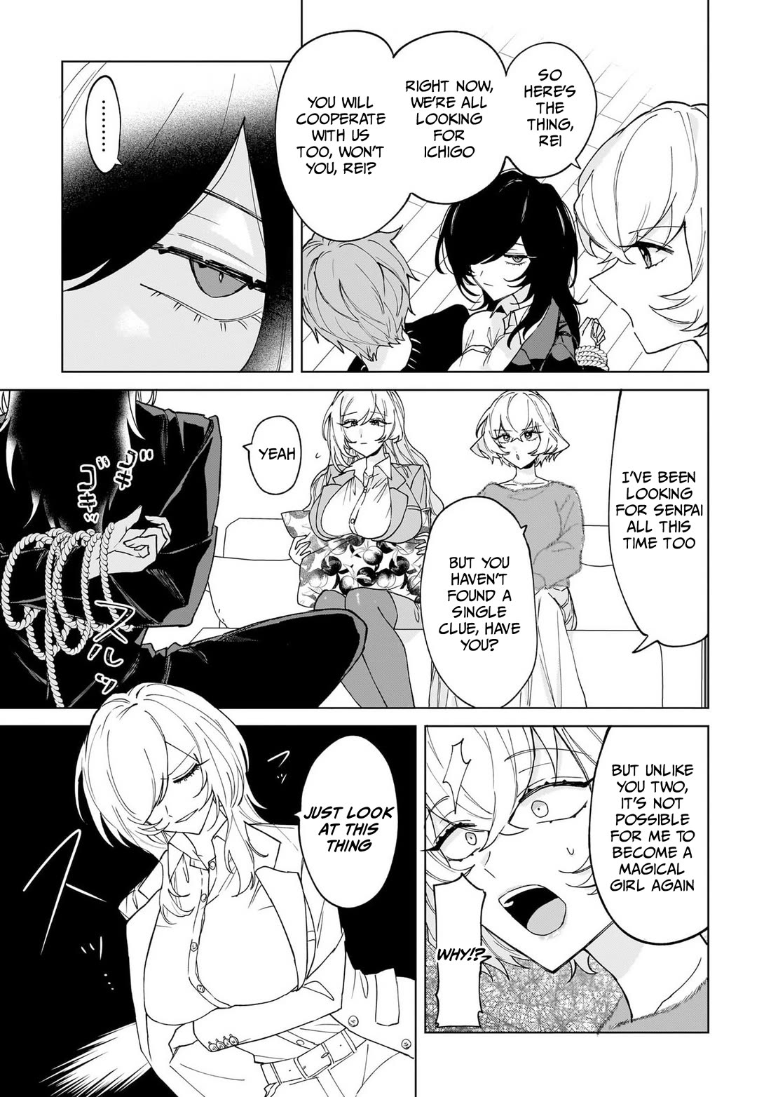 The Former Magical Girl Wants to Know Love Chapter 3 page 5 - Chapter 3: The Darkness of the Corporate Slave Onee-san