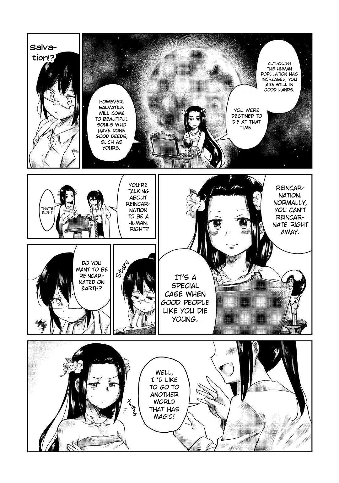 The Former Structural Researcher's Story of Otherworldly Adventure Chapter 1 page 14 - Chapter 1: Kaoru's Reincarnation