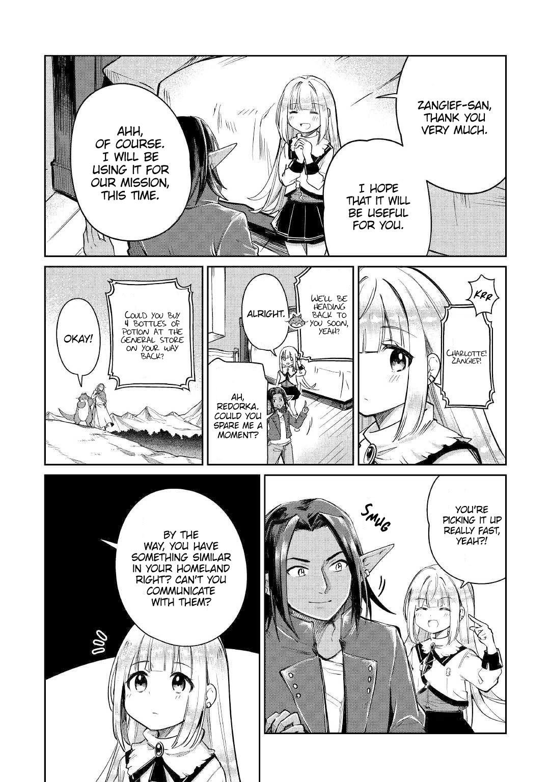 The Former Structural Researcher's Story of Otherworldly Adventure Chapter 21 page 6 - Chapter 21