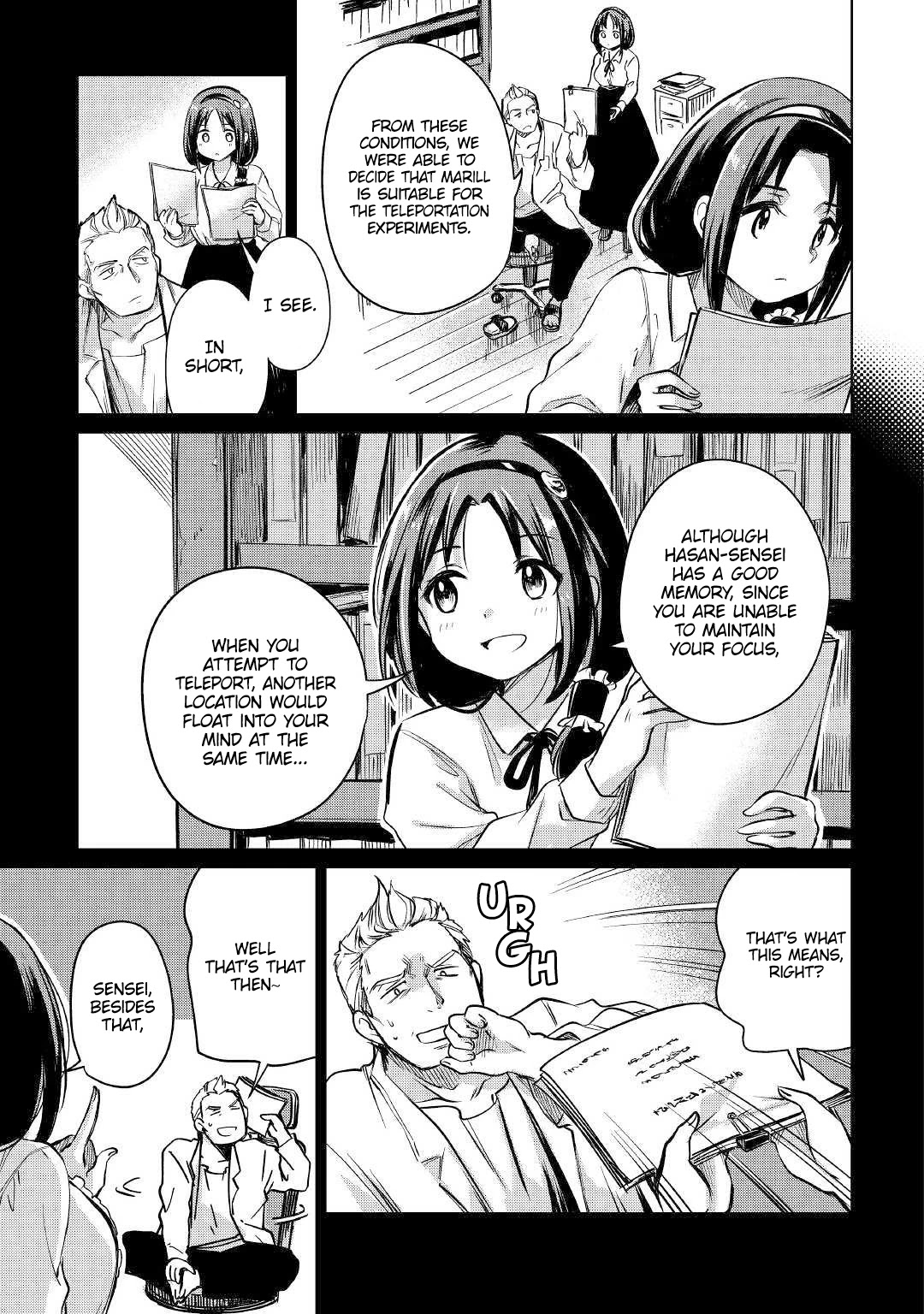 The Former Structural Researcher's Story of Otherworldly Adventure Chapter 22 page 14 - Chapter 22