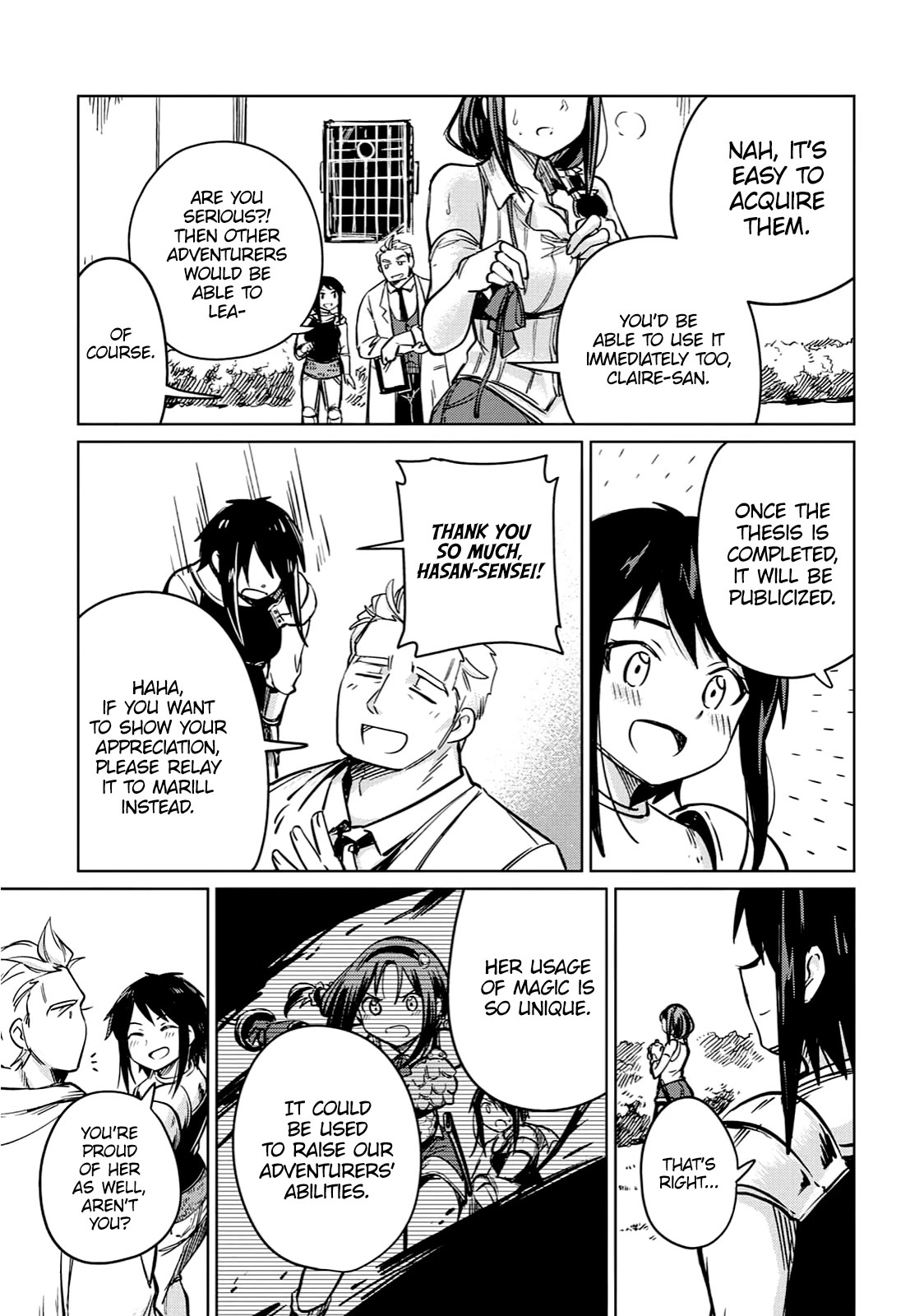 The Former Structural Researcher's Story of Otherworldly Adventure Chapter 27 page 18 - Chapter 27