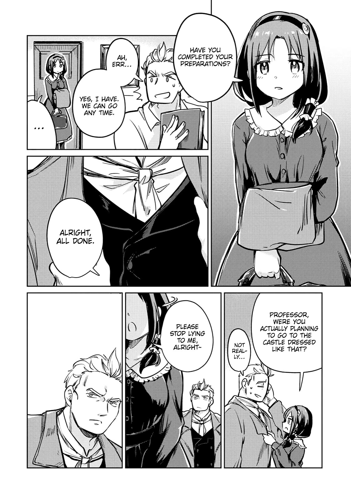 The Former Structural Researcher's Story of Otherworldly Adventure Chapter 28 page 11 - Chapter 28