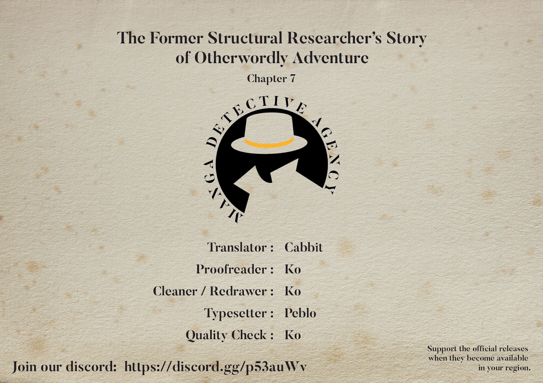 The Former Structural Researcher's Story of Otherworldly Adventure Chapter 7 page 42 - Chapter 7