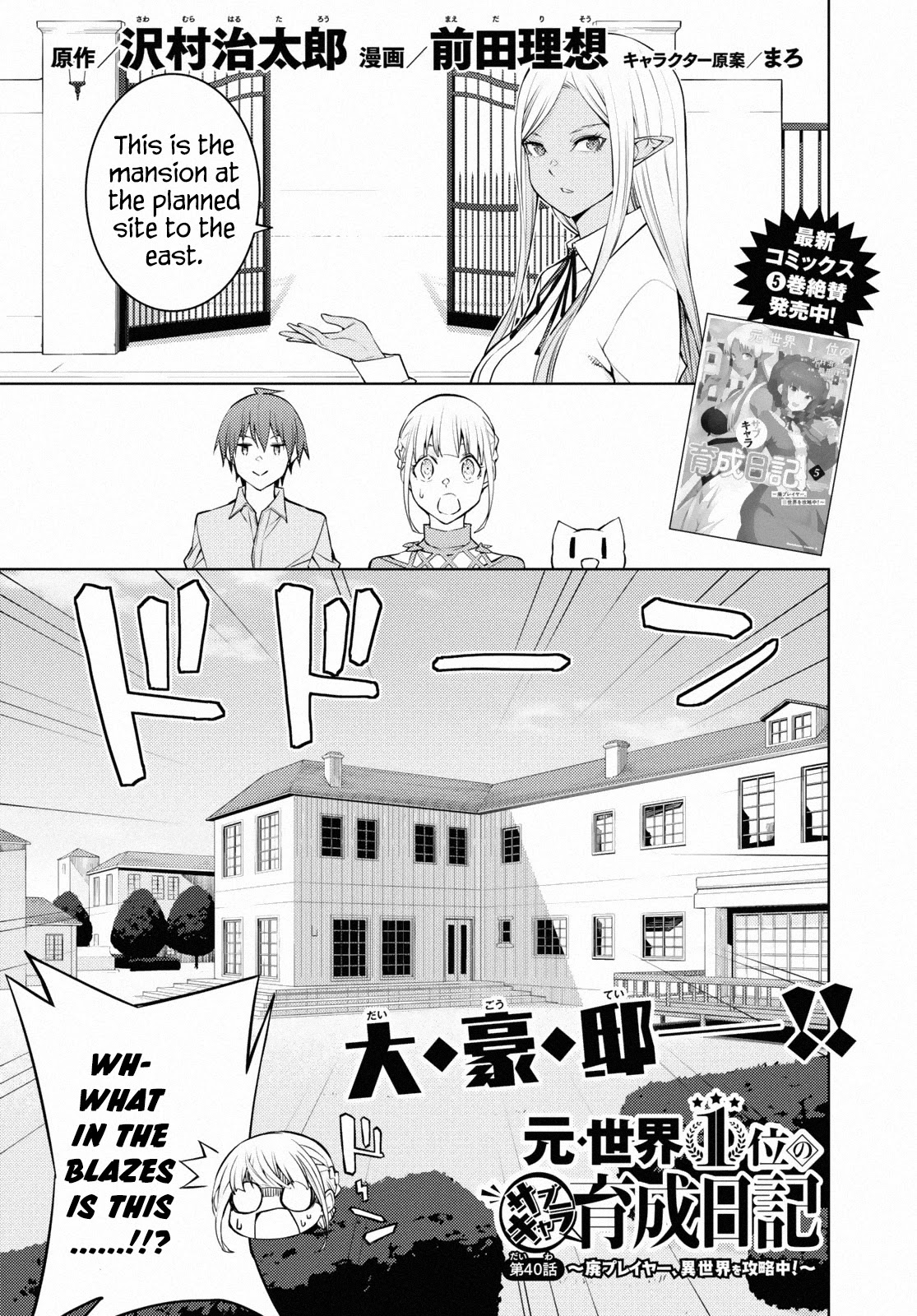 The Former Top 1's Sub-Character Training Diary ~A Dedicated Player is Currently Conquering Another World!~ Chapter 40 page 1 - Chapter 40