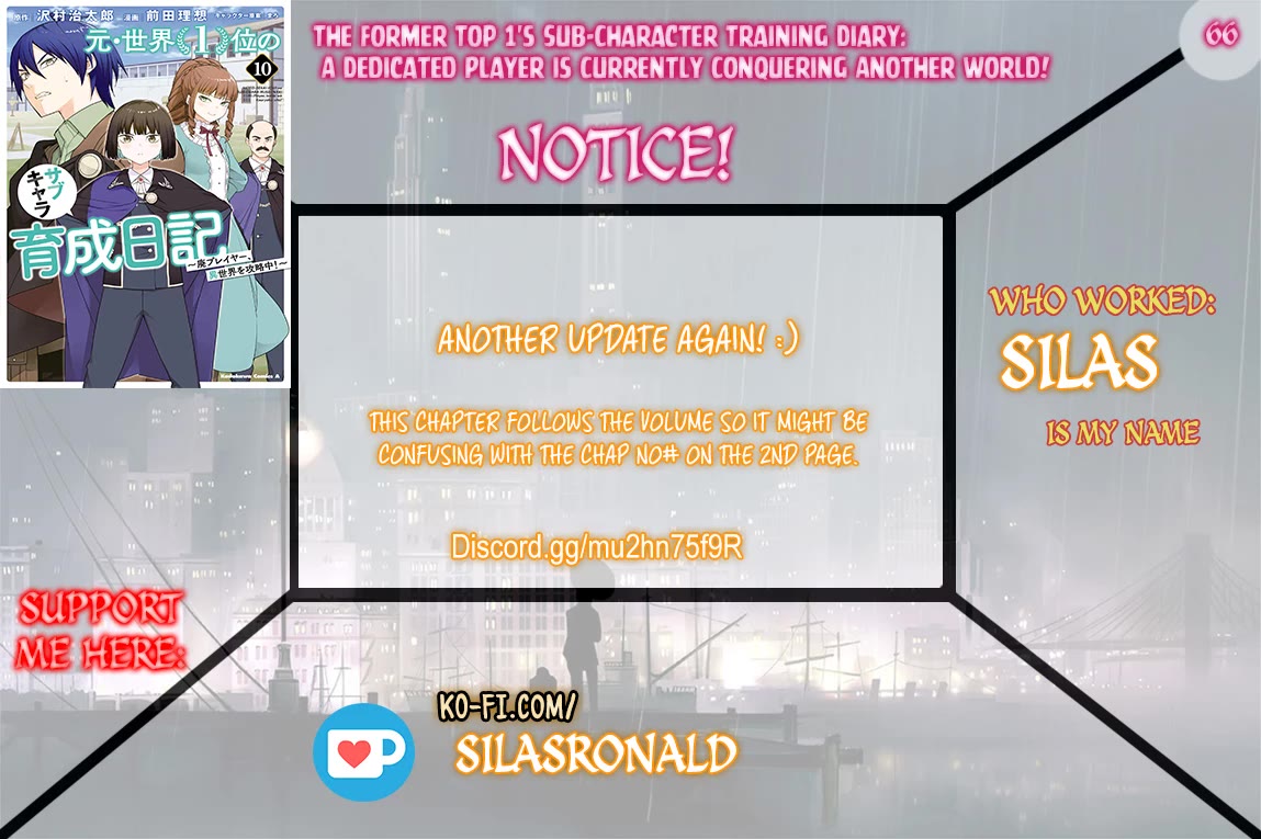 The Former Top 1's Sub-Character Training Diary ~A Dedicated Player is Currently Conquering Another World!~ Chapter 66 page 1 - Chapter 66