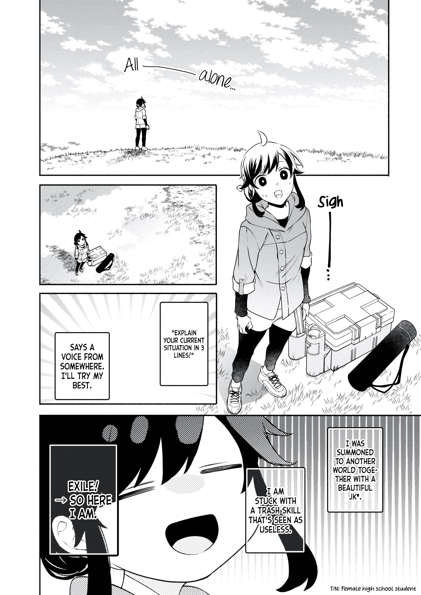 The Forsaken Saintess and Her Foodie Roadtrip in Another World Chapter 1.1 page 4 - Chapter 1.1